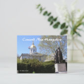 ニューハンプシャー州のコンコード ポストカード (スタンド正面)