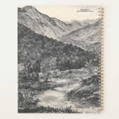 ニューハンプシャー州の山頂52座ビュー プランナー手帳 (裏面)