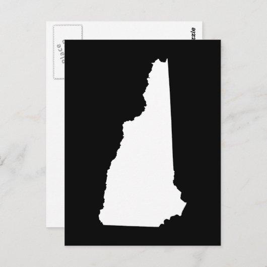 ニューハンプシャー州の引っ越しのお知らせを作成する ポストカード (正面/裏面)