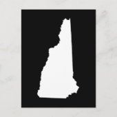 ニューハンプシャー州の引っ越しのお知らせを作成する ポストカード (正面)