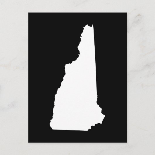 ニューハンプシャー州の引っ越しのお知らせを作成する ポストカード (正面)