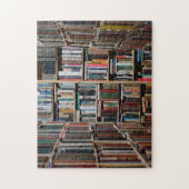 ニューハンプシャー州の本書棚 ジグソーパズル (縦)