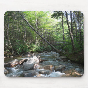 ニューハンプシャー州のPemigewasset River Bridge マウスパッド