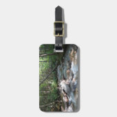 ニューハンプシャー州のPemigewasset River Bridge ラゲッジタグ (正面縦)