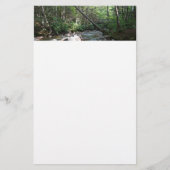 ニューハンプシャー州のPemigewasset River Bridge 便箋 (正面)