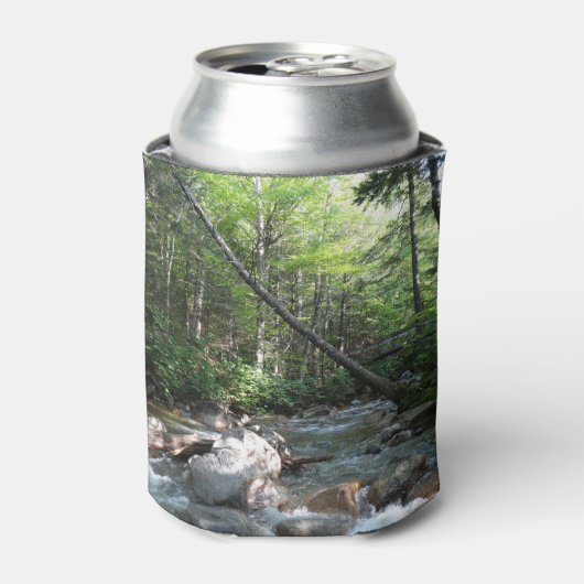 ニューハンプシャー州のPemigewasset River Bridge 缶クーラー (缶正面)