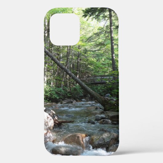 ニューハンプシャー州のPemigewasset River Bridge Case-Mate iPhoneケース (裏面)