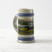 ニューハンプシャー州アルトン・ベイ&レイク・ウィンニペサウキー ビールジョッキ (正面左)