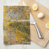 ニューハンプシャー州イエローツリーズ7712 キッチンタオル (四つ折り)