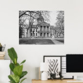 ニューハンプシャー州キャピトル建物 ポスター (ホームオフィス)