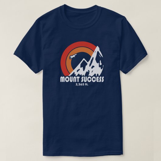 ニューハンプシャー州サンイーグル マウントサクセス Tシャツ (デザイン正面)