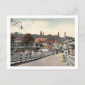 ニューハンプシャー州ハイランド ブリッジ ヴィンテージ ポストカード (正面)