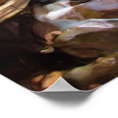 ニューハンプシャー州フランソニア州のFlumes ポスター (角)