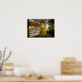 ニューハンプシャー州ホルダネスにある農場のスタンド。 ポスター (キッチン)