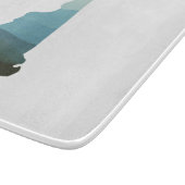 ニューハンプシャー州ホワイトマウンテンズ カッティングボード (角)