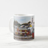 ニューハンプシャー州ポートスマス港 コーヒーマグカップ (正面左)