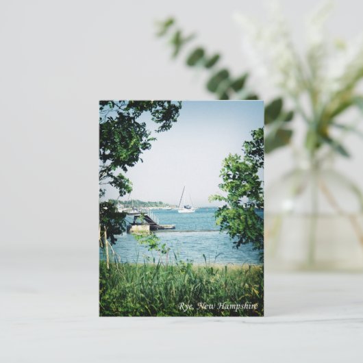 ニューハンプシャー州ライのはがき ポストカード (スタンド正面)