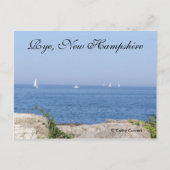 ニューハンプシャー州ライのはがき ポストカード (正面)