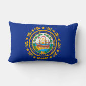 ニューハンプシャー州旗デザイン ランバークッション (裏面)