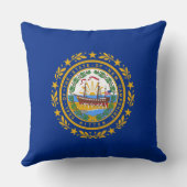ニューハンプシャー州旗 クッション (裏面)