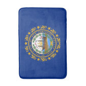 ニューハンプシャー州旗 バスマット (正面縦)