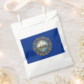 ニューハンプシャー州旗 フェイバーバッグ (クリップ留めされた状態)