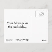 ニューハンプシャー州旗 ポストカード (裏面)