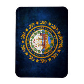 ニューハンプシャー州旗 マグネット (縦)