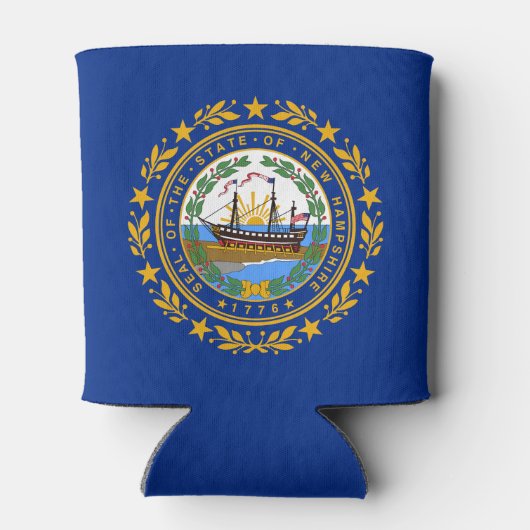 ニューハンプシャー州旗 缶クーラー (裏面)