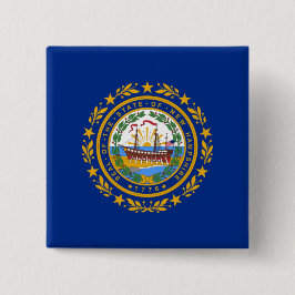 ニューハンプシャー州旗 缶バッジ