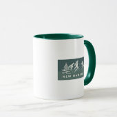 ニューハンプシャー州（アメリカ） マグカップ (正面右)