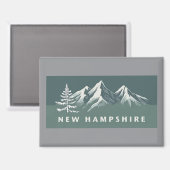 ニューハンプシャー州（アメリカ） マグネット (正面/裏面)