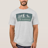 ニューハンプシャー州(アメリカ) Tシャツ (正面)