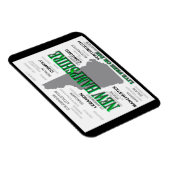 ニューハンプシャー州 マグネット (右側)