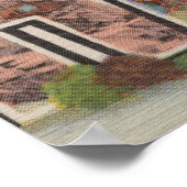 ニューハンプシャー州 – ラージレターのシーン ポスター (角)