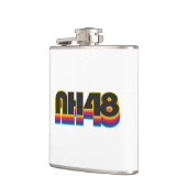 ニューハンプシャー州 48 レインボー フラスク (左)