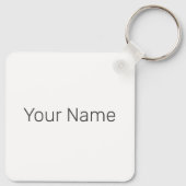 ニューハンプシャー統一された州レトロ州マップ キーホルダー (裏面)