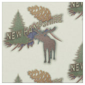 ニューハンプシャー自然 ファブリック (クローズアップ)