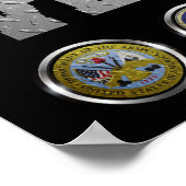 ニューハンプシャー退役軍人ポスター ポスター (角)