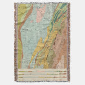 ニューハンプシャー2の地質地図 スローブランケット (正面縦)