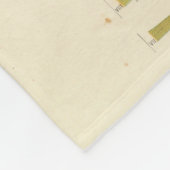 ニューハンプシャー2の地質地図 フリースブランケット (角)