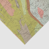 ニューハンプシャー3の地質地図 薄葉紙 (詳細)