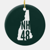 ニューハンプシャー4000のフッターのオーナメント セラミックオーナメント (裏面)