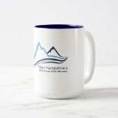 ニューハンプシャー4000のフッターの会員のマグ ツートーンマグカップ (正面右)
