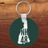 ニューハンプシャー4000フッタキーチェーン キーホルダー (正面)