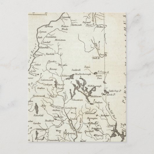 ニューハンプシャー7 ポストカード (正面)