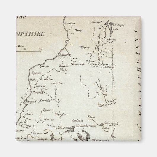 ニューハンプシャー7 マグネット (正面)