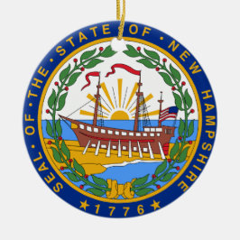 ニューハンプシャー*オーナメント セラミックオーナメント