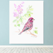 ニューハンプシャー キャンバスプリント (インサイチュ (ウッドフロア))