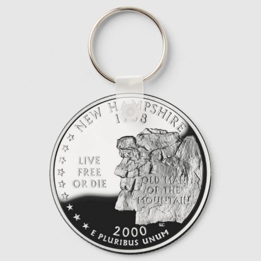 ニューハンプシャー キーホルダー (正面)